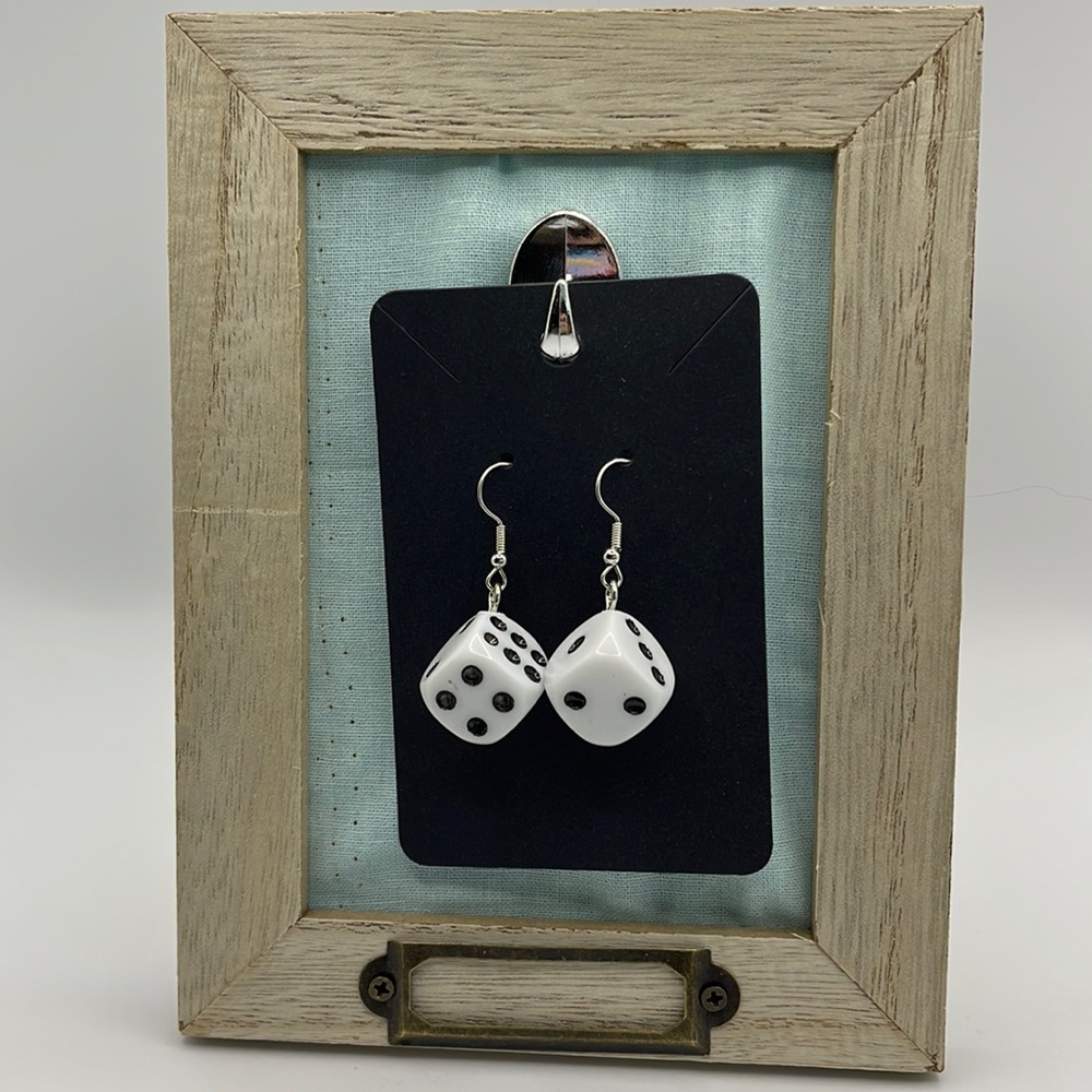 3 for $20‎ 3D Dice Dangle Earrings “You Pick 3”